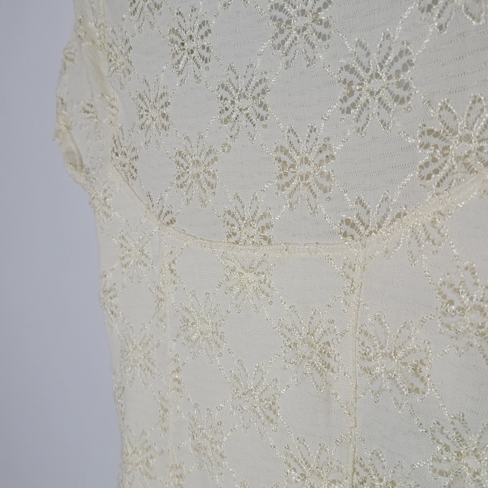 Free People Embroidered Floral Lace Dress - Picture 12 of 13